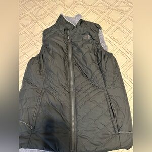 EUC The North Face Mossbud Insulated Reversible Vest Asphalt/gray Women’s XL